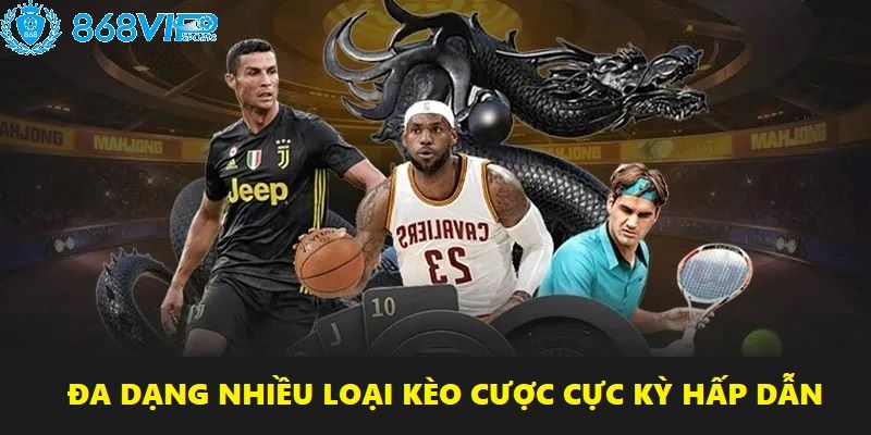 Đa dạng nhiều loại kèo cược cực kỳ hấp dẫn